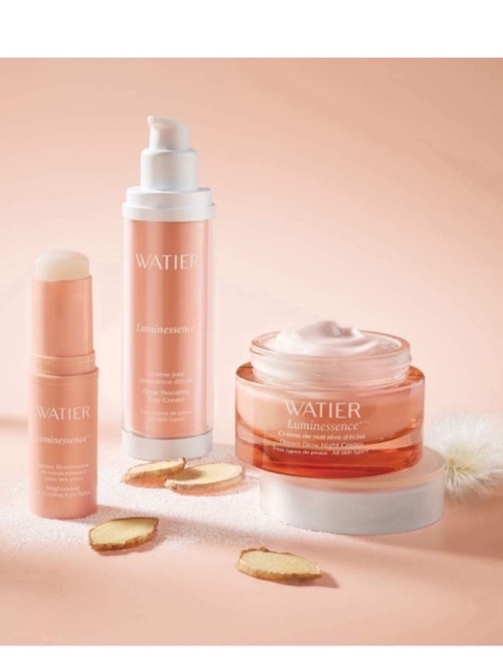 Lise Watier Luminessence Glow-Boosting Day Cream, Night Cream & Eye Balm